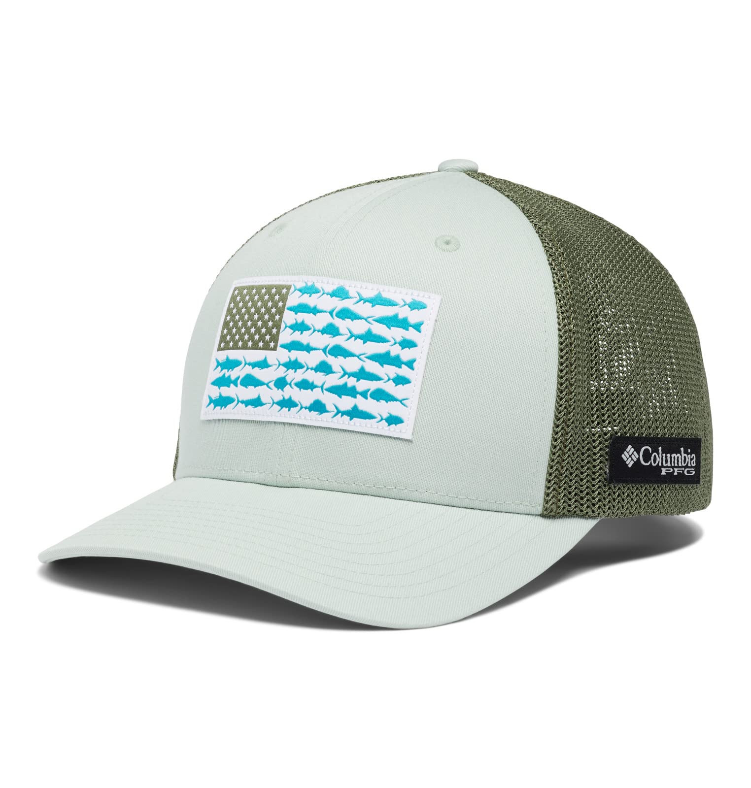 Columbia Unisex Adult PFG Logo Mesh Ball Cap