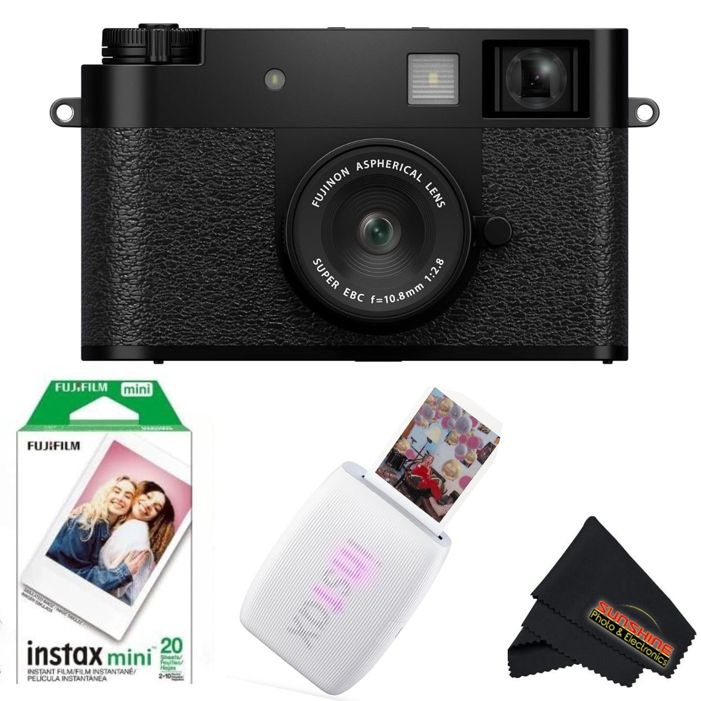 FUJIFILM X Half Premium Compact Camera - Black