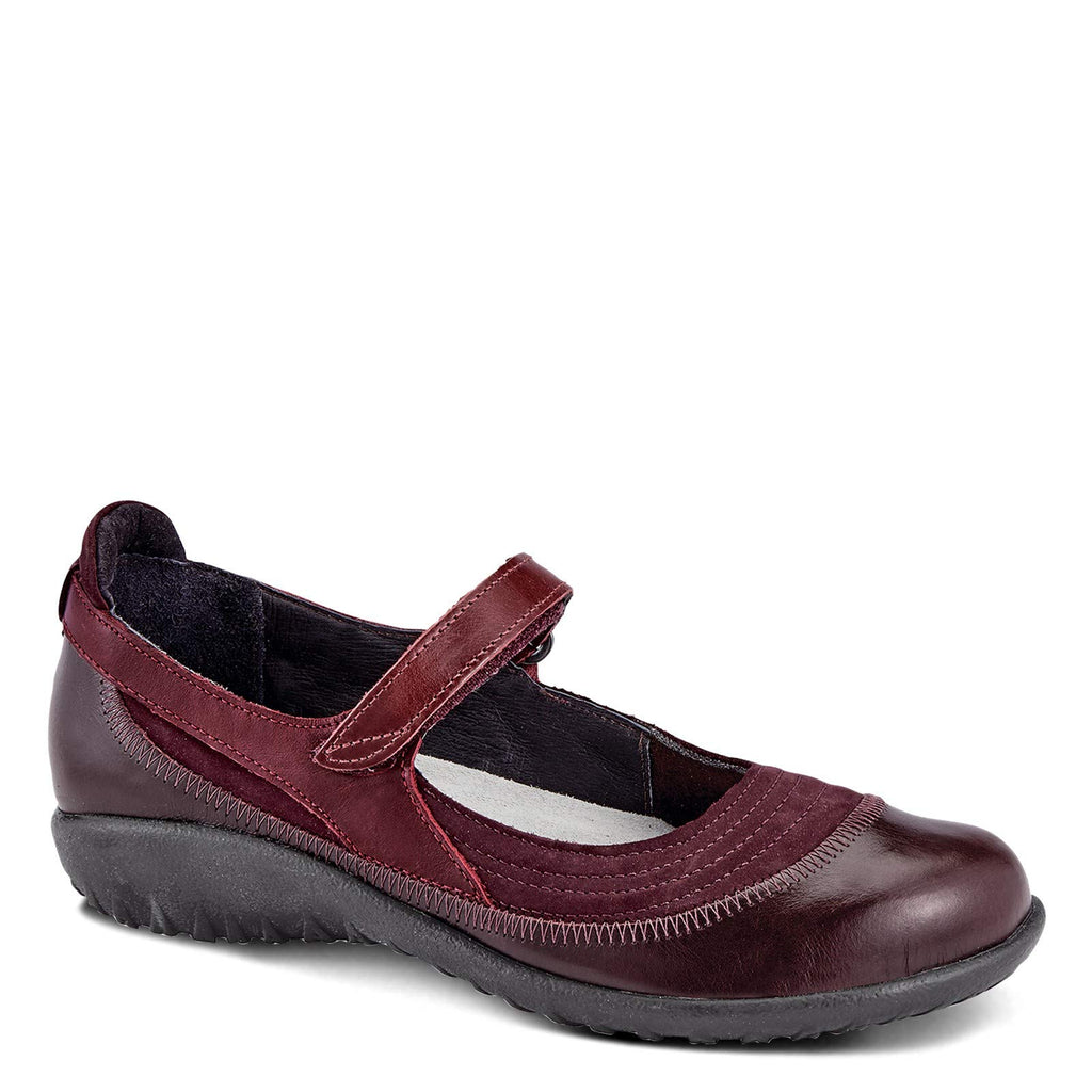 NAOT Footwear Women's Kirei Maryjane with Cork Footbed and Arch Comfort and Support - Lightweight and Perfect for Travel- Removable Footbed