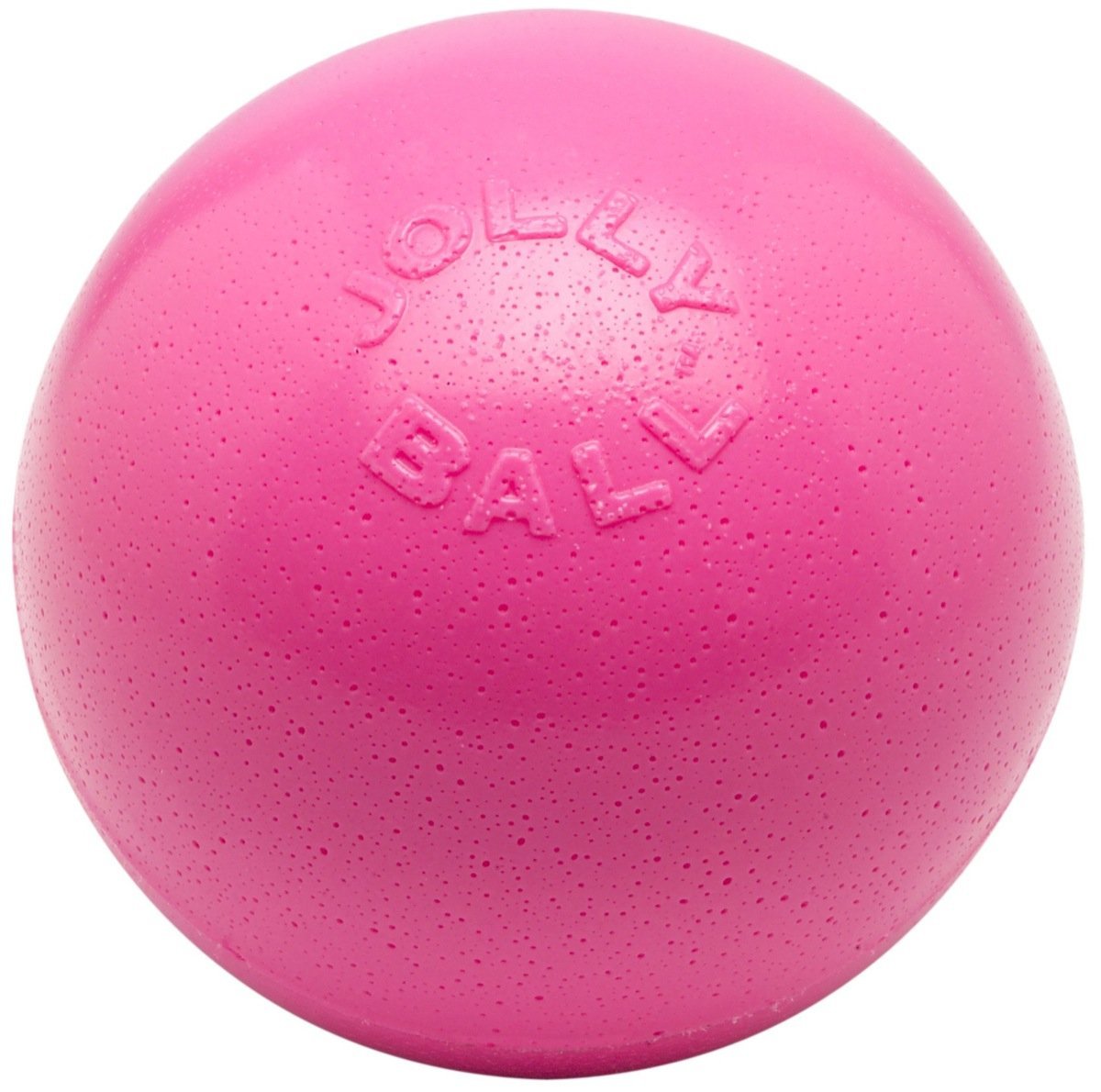 Jolly Pets Bounce-n-Play Dog Toy Ball, 6 Inches, Blueberry, All Breed Sizes