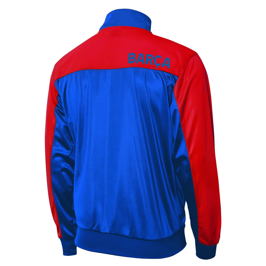 Icon Sports Officially Licensed FC Barcelona Soccer Track Jacket - Unisex Adult