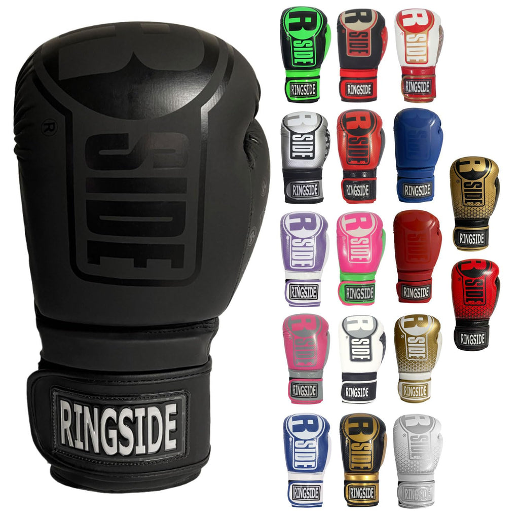 Ringside Apex Bag Gloves, IMF-Tech Boxing Gloves with Secure Wrist Support, Synthetic Boxing Gloves for Men and Women