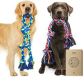 Feeko Heavy Duty Dog Rope Toys for Large Breed Aggressive Chewers, 2 Pack Indestructible Teeth Cleaning Tug of War Toy