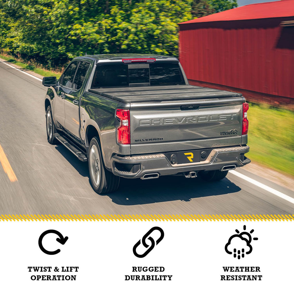 RealTruck Extang Trifecta 2.0 Soft Folding Truck Bed Tonneau Cover | 92456 | Fits 2019-2026 Chevy/GM Silverado/Sierra (w/o Factory toolboxes or MultiPro Tailgate) 5' 10" Bed (69.9")