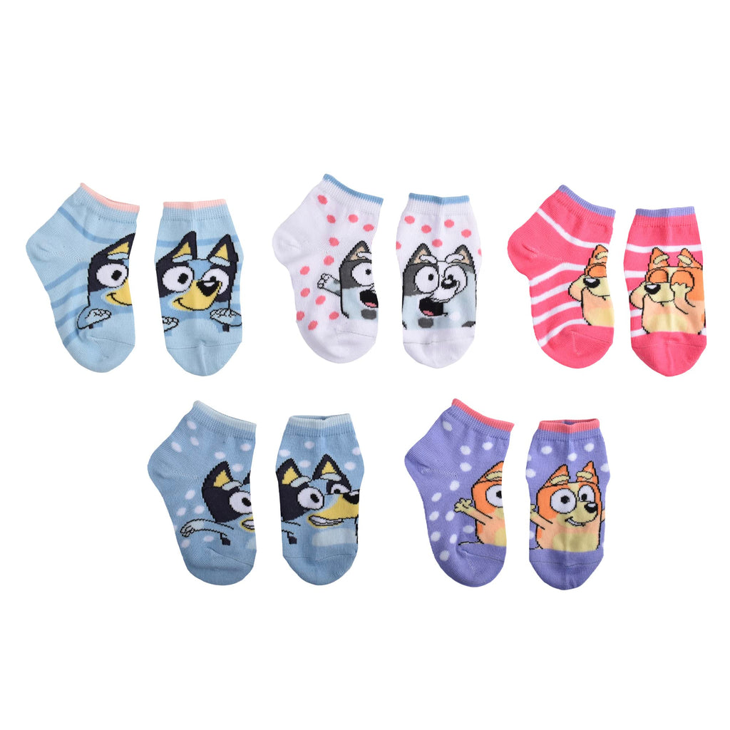 Bluey 5PK CHEER SHORTIE SOCKS