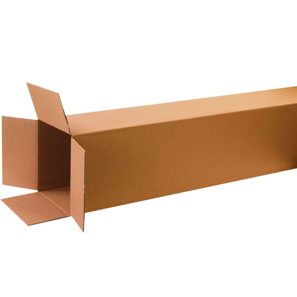 BOX USA 4x4x40 Tall Corrugated Boxes, Tall, 4L x 4W x 40H, Pack of 25 | Shipping, Packaging, Moving, Storage Box for Home or Business, Strong Wholesale Bulk Boxes