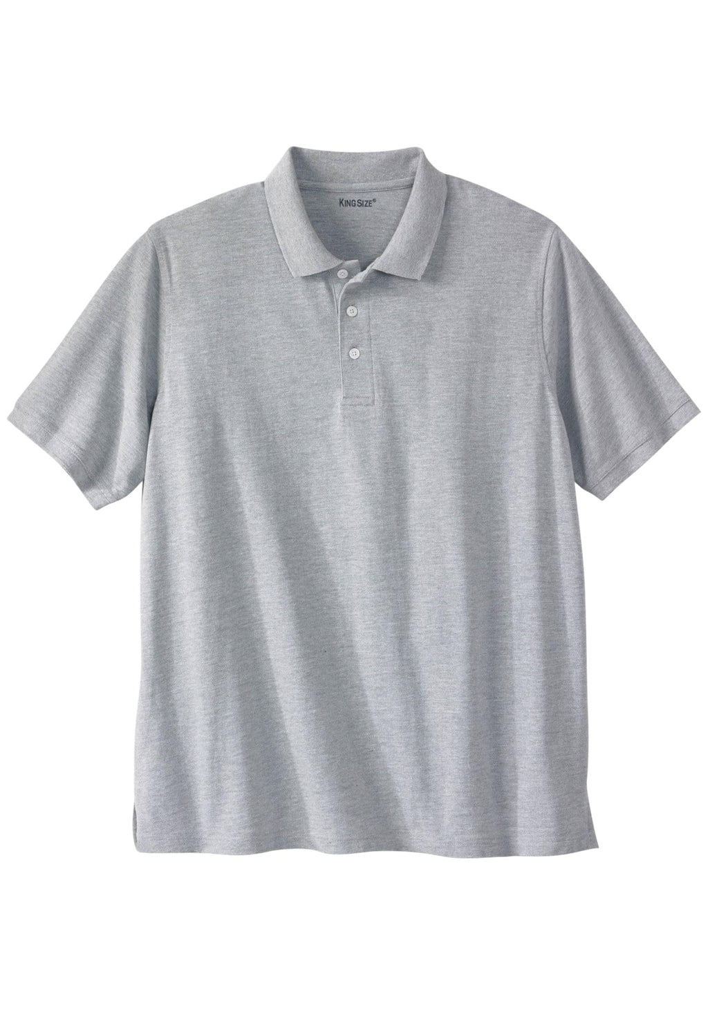 KingSize Men's Big & Tall Shrink-Less Classic Cotton Polo Shirt