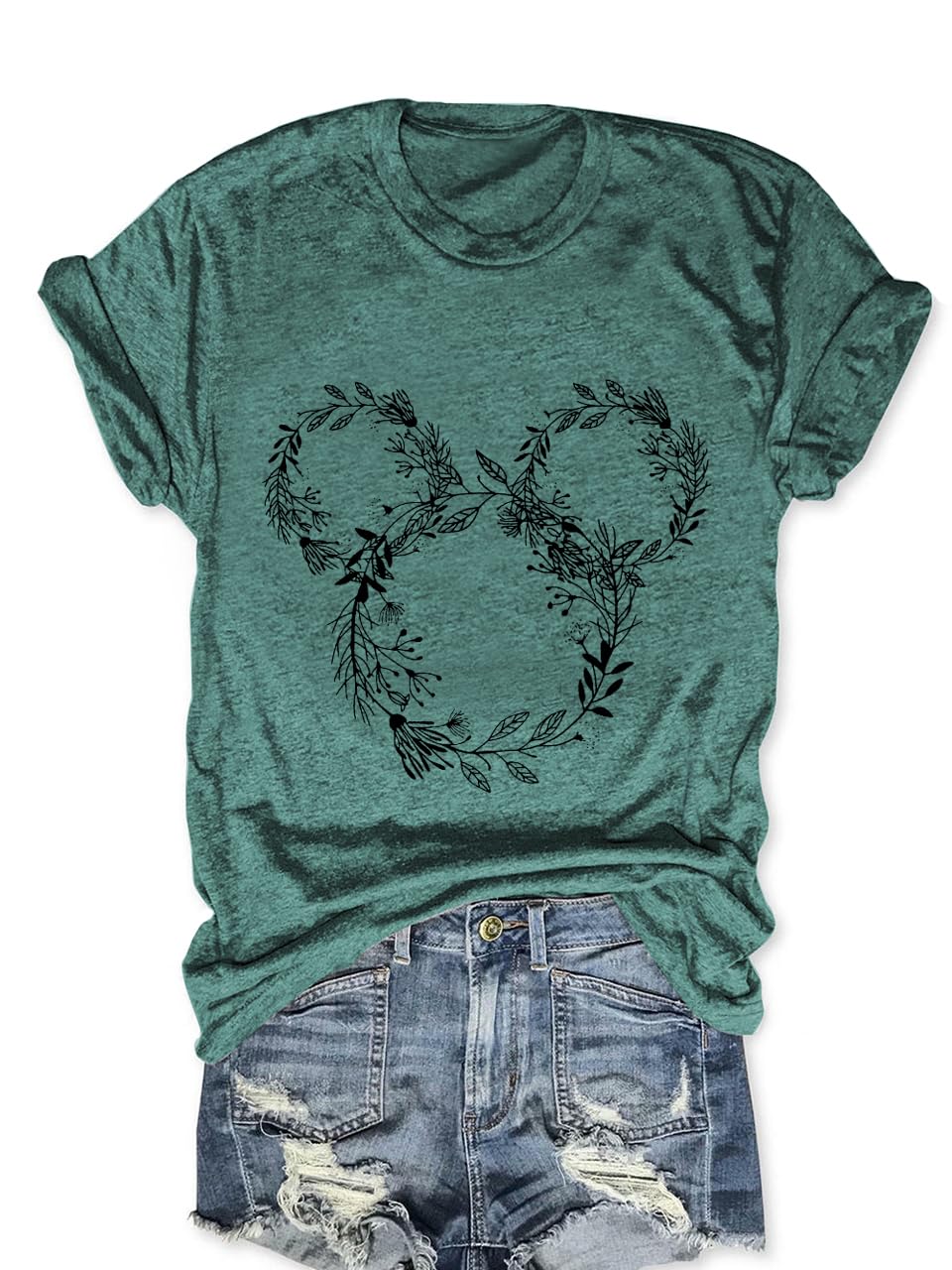 Magic Kingdom Castle Shirt Casual Vacation Holiday Short Sleeve Boho Clothes for Women Summer Cute Tops