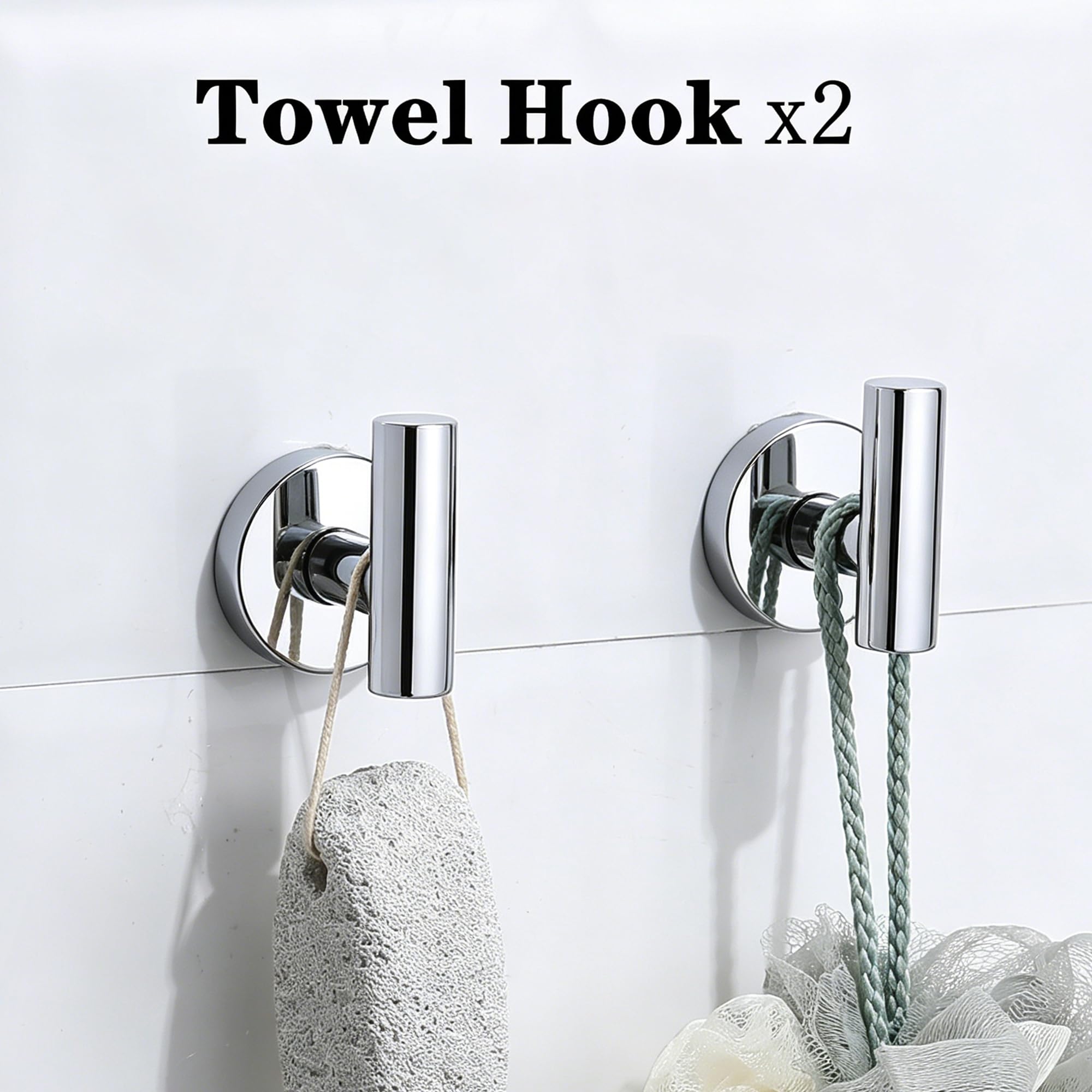 Brushed Gold Bathroom Hardware Accessories Set 5 Piece, Stainless Steel Bath Towel Bar Set 24 Inch,Toilet Paper Holder,Towel Ring Holder,Towel Rack Set,Gold Bathroom Accessories Kit