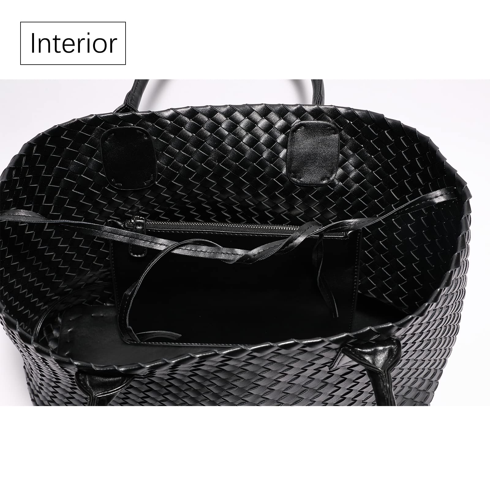 Woven Bag Shopper Bag Travel Handbags and Purses Women Tote Bag Large Capacity Shoulder Fashion Bags
