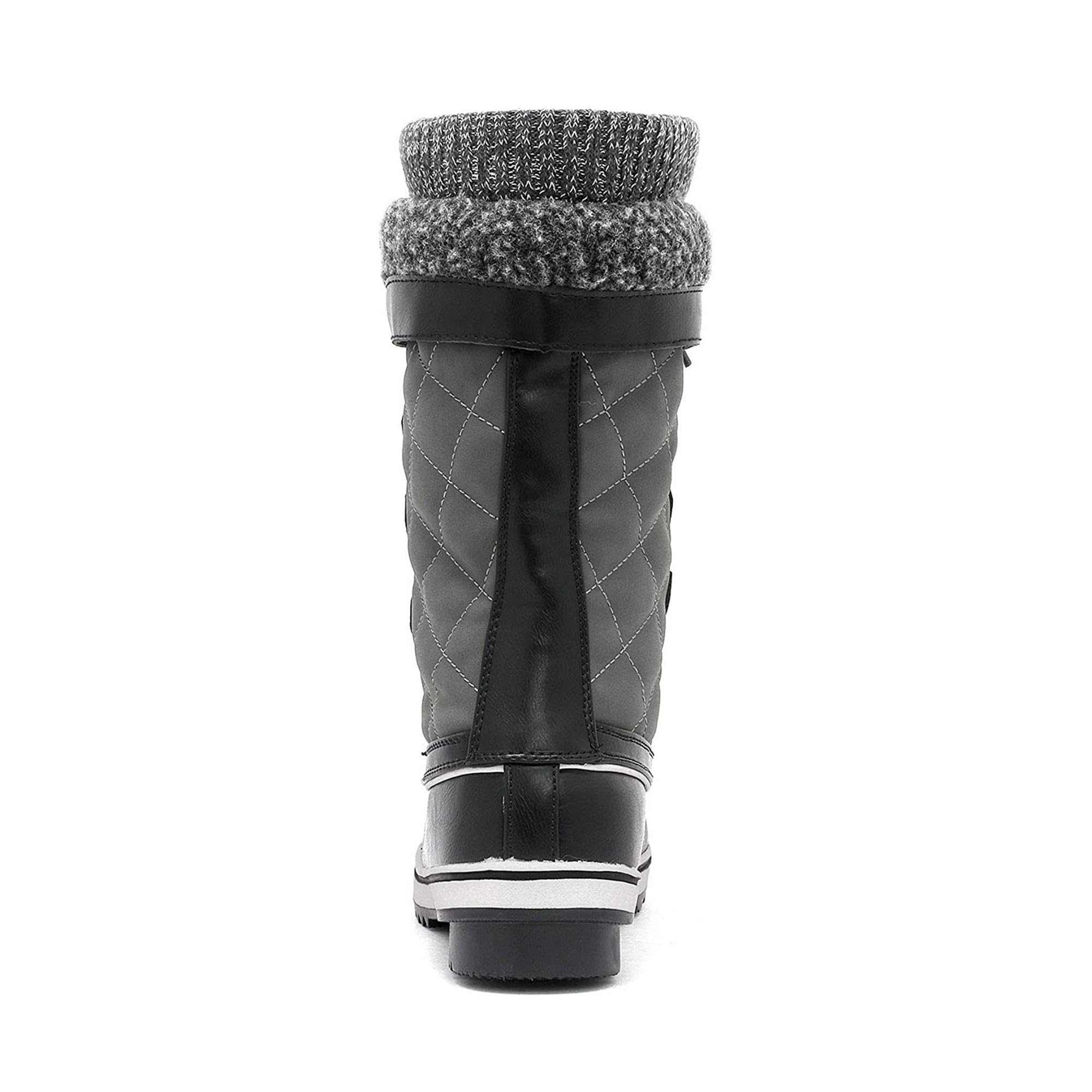 DREAM PAIRS Women's Mid-Calf Waterproof Winter Snow Boots