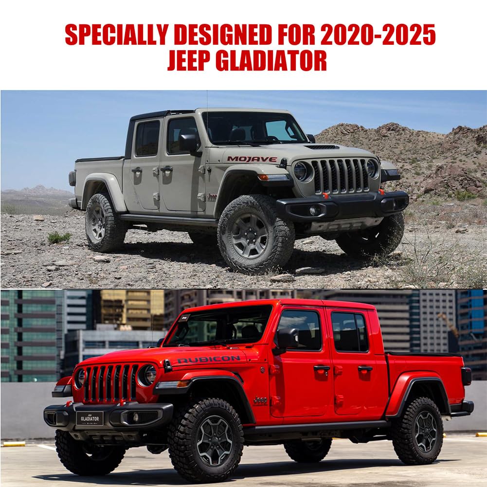 Waterproof Car Cover Replace for 1993-2010 Jeep Grand Cherokee, 6 Layers All Weather Car Cover with Zipper Door & Windproof Bands for Snow Rain Dust Protection