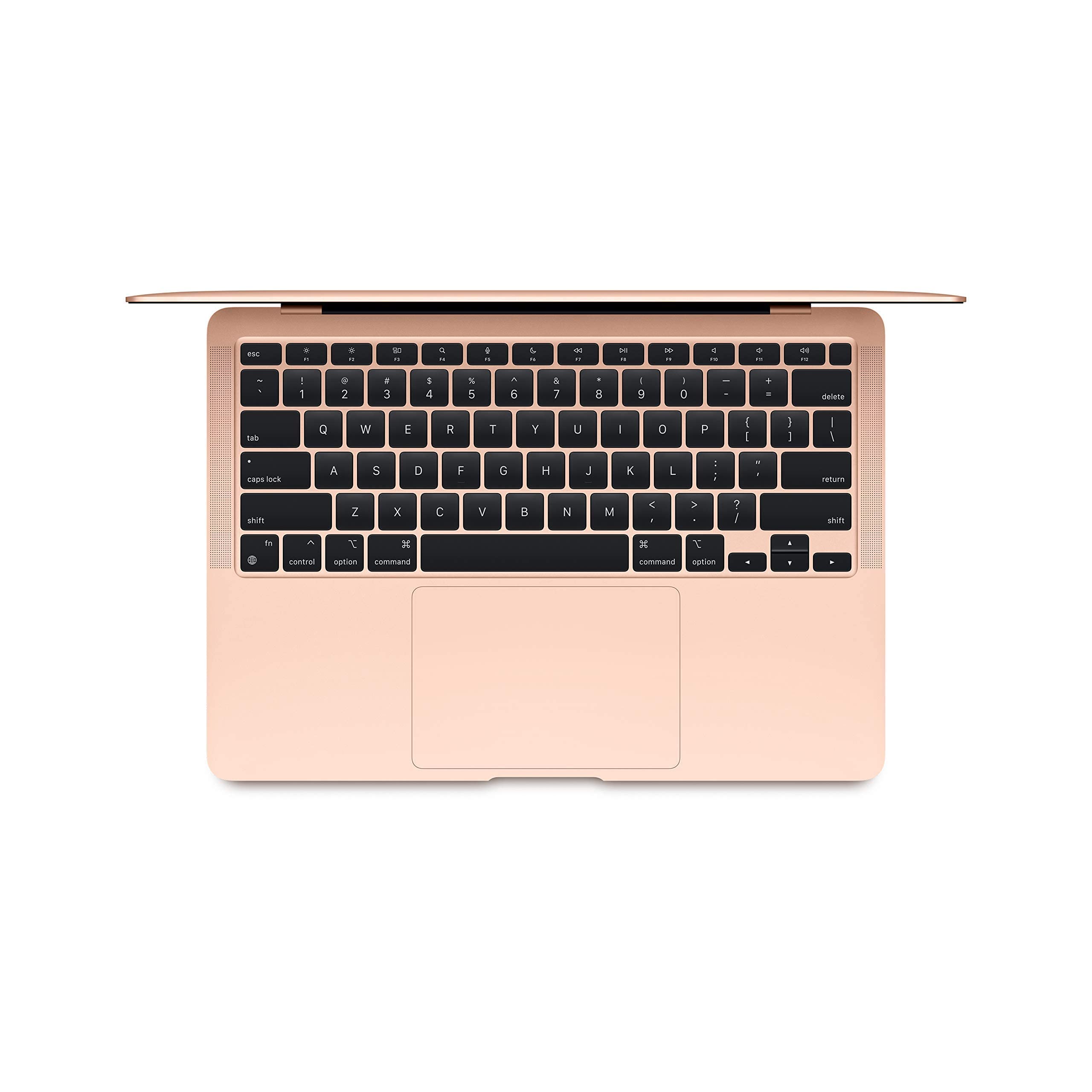 Apple Late 2020 MacBook Air with Apple M1 Chip, 13-inch, 8GB RAM, 256GB SSD, Gold (Renewed) | 256GB SSD, Renewed, M1, 2020, Gold, 13 inch