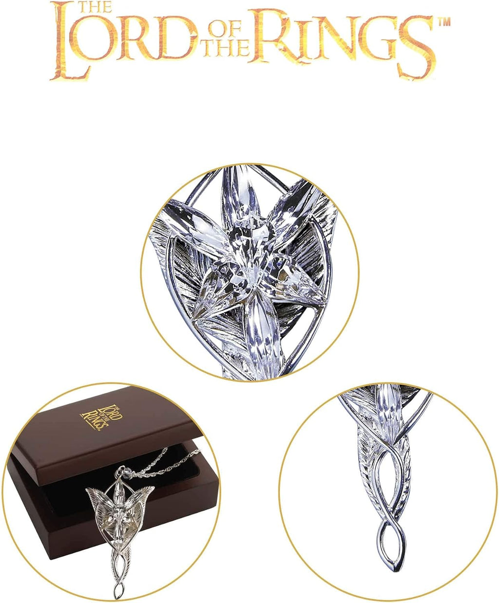 The Noble Collection Arwen Evenstar Pendant - Lord of the Rings
