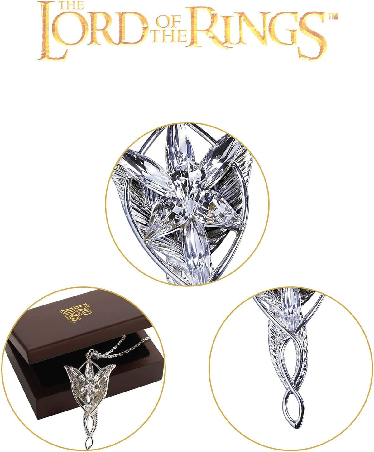 The Noble Collection Arwen Evenstar Pendant - Lord of the Rings