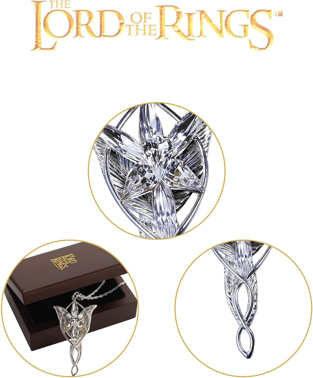 The Noble Collection Arwen Evenstar Pendant - Lord of the Rings