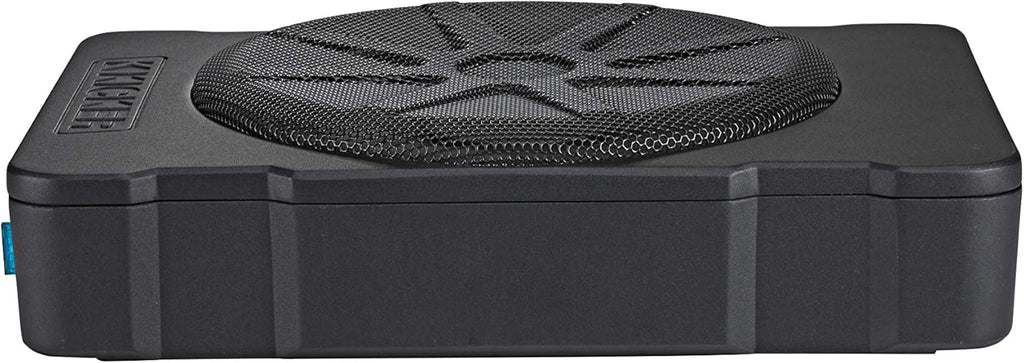 KICKER 46HS10 Hideaway Compact Powered Subwoofer, 10-Inch