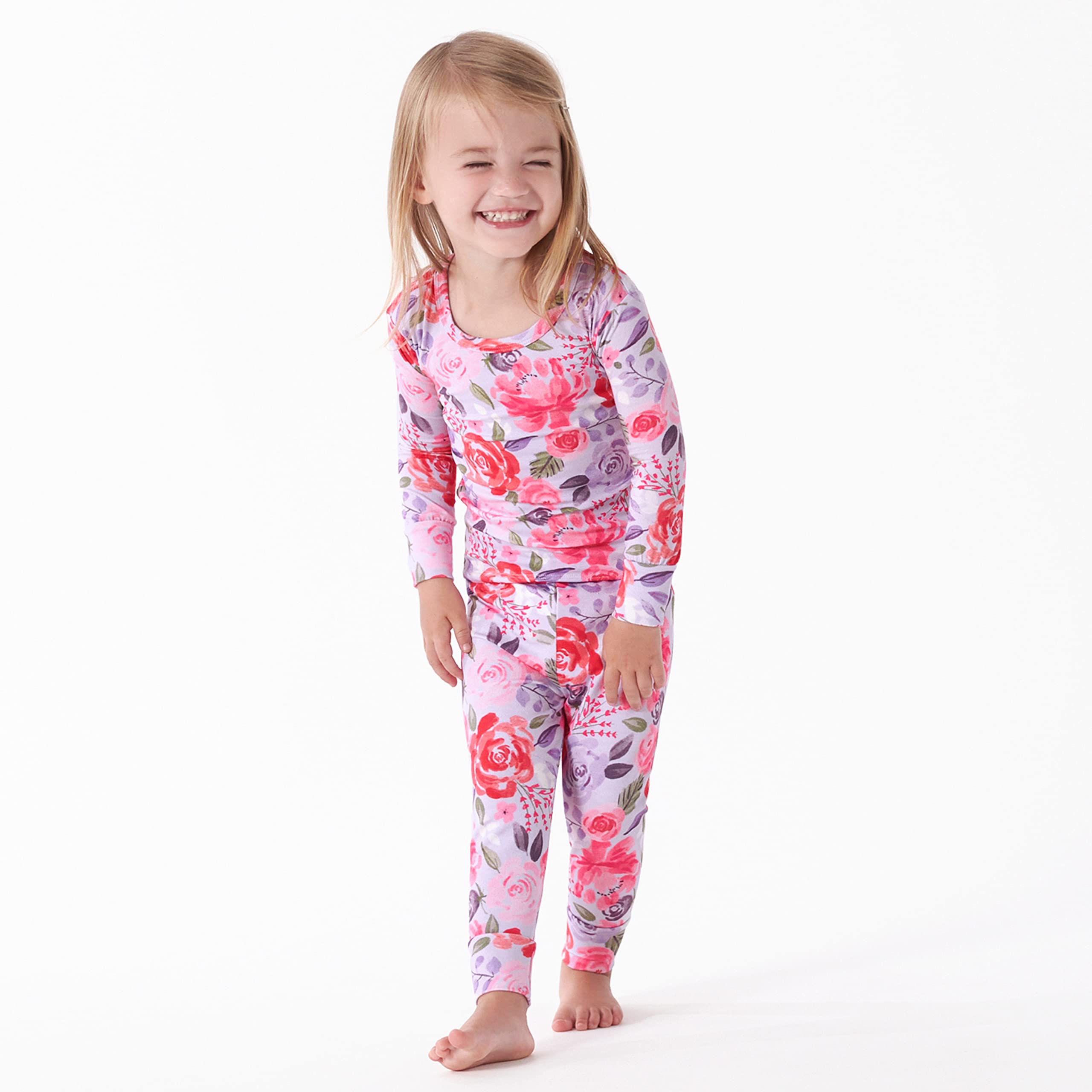 Gerber Unisex Baby Toddler Buttery Soft 2-Piece Snug Fit Pajamas with Viscose Made from Eucalyptus