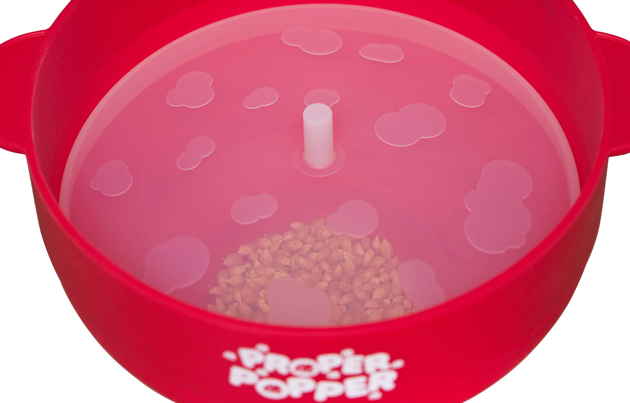 The Original Proper Popper Microwave Popcorn Popper, Silicone Popcorn Maker, Collapsible Bowl BPA Free & Dishwasher Safe - (Aqua)