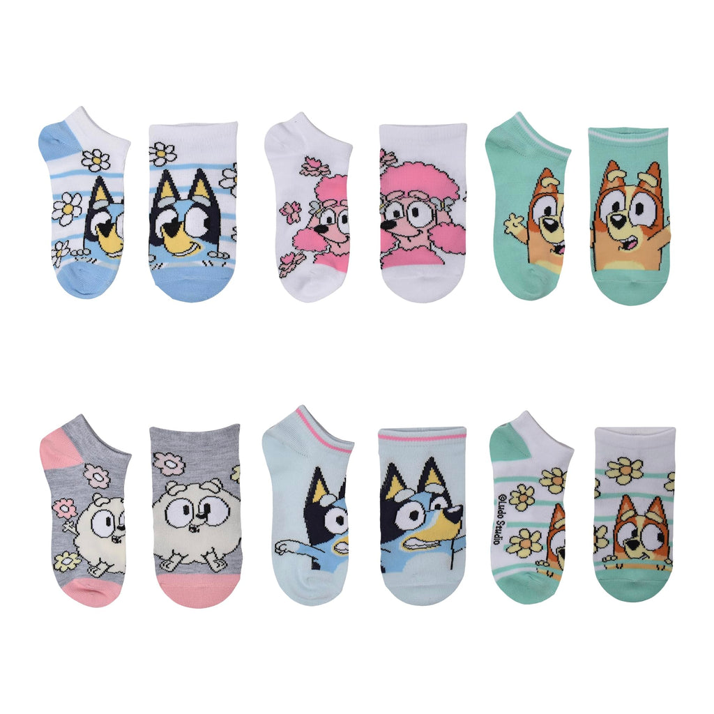 Bluey 5PK CHEER SHORTIE SOCKS