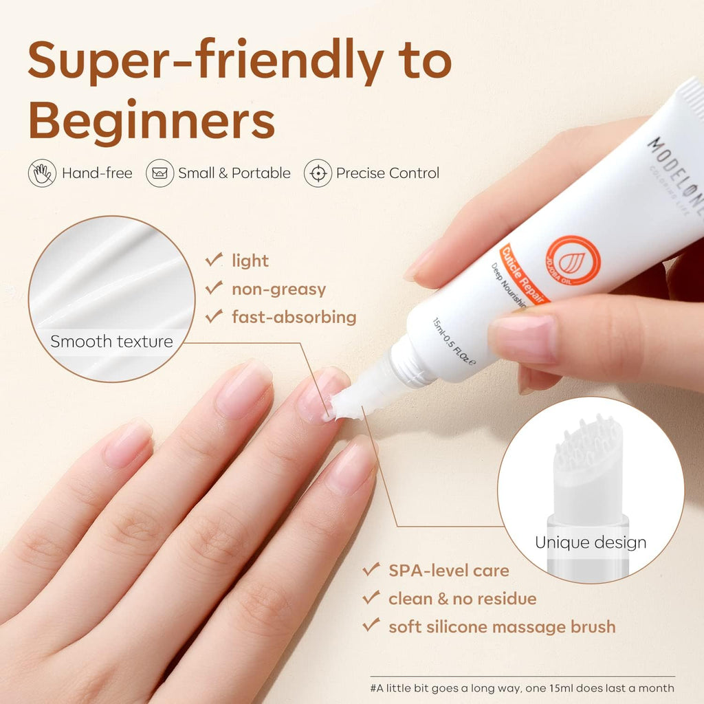 Modelones Cuticle Remover Kit Cuticle Remover Liquid & Cuticle Oil Pen Nail Kit w/Cuticle Trimmer Nail Stuff & File Cuticle Pusher & Nippers Manicure Kit for Women Nail Tools Manicure Set Nail Care
