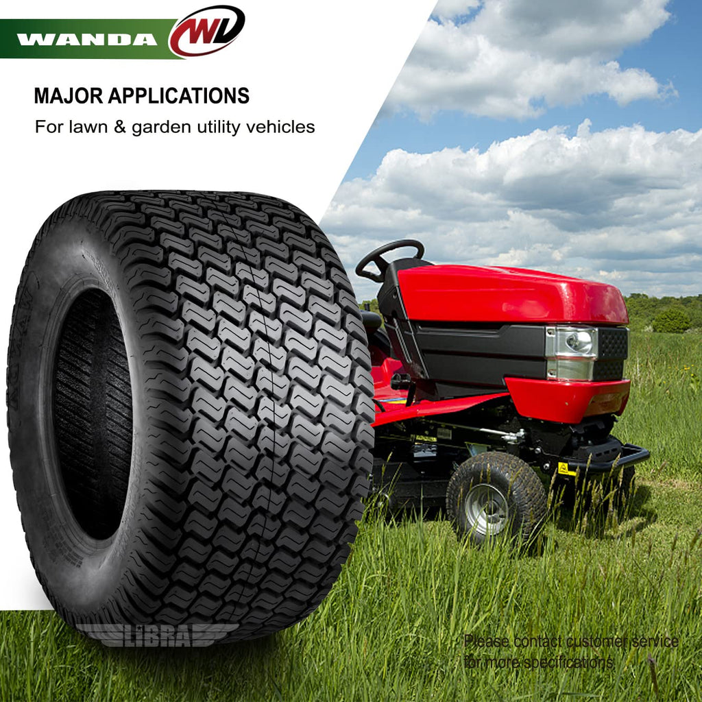 WANDA 11x4-5 Zero Turn Lawn Mower Utility Cart Turf Tire 11x4x5 11x4.00-5/4 Ply - 13204