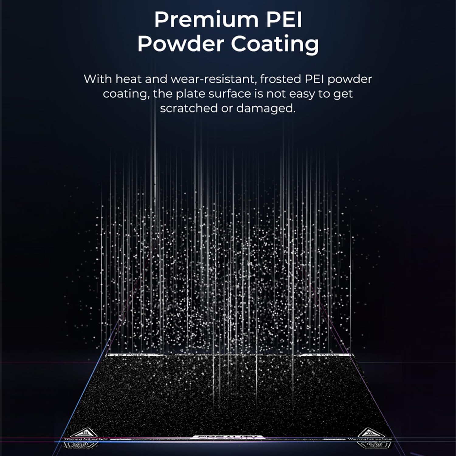 Creality Ender 3 V4 Build Plate, Original PEI Printing Plate Kit 225*250mm, Flexible Spring Steel Magnetic Platform Plate, Easy Print Removal, Heat Resistant For Creality Ender 3 V4 Combo 3D Printer