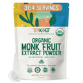 Organic Monk Fruit Extract Powder, Pure Non-GMO Sweetener 4oz