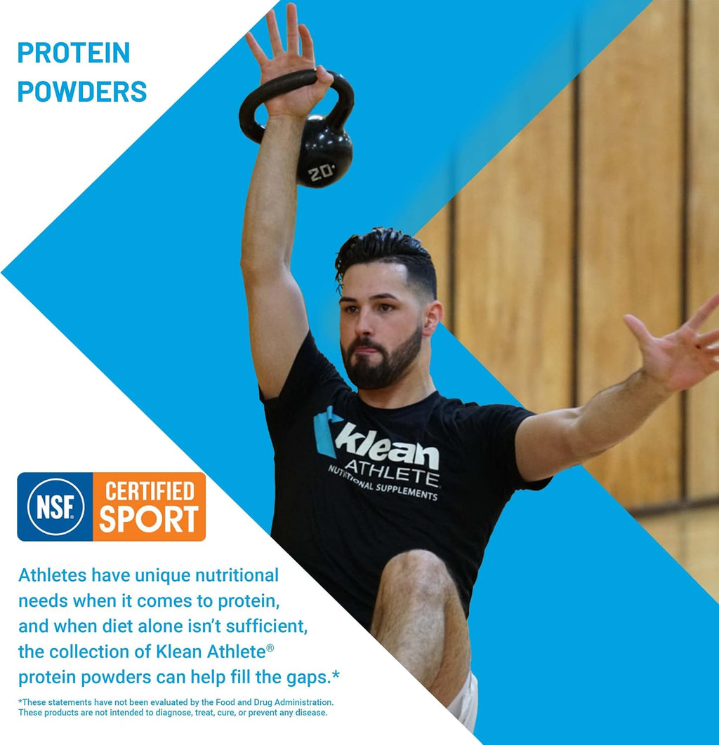 Klean Athlete Klean Isolate | Whey Protein Isolate to Enhance Daily Protein and Amino Acid Intake for Muscle Integrity* | NSF Certified for Sport | 20 Servings | Natural Chocolate Flavor