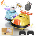 2 Pack Remote Control Car, RC Ejecting Bumper Car for Kids, Cat and Rat War Cheese Bumper Car, Car Toys for Ages 5-7, Christmas Birthday Gifts Toys for 3 4 5 6+ Year Old Boys Girls