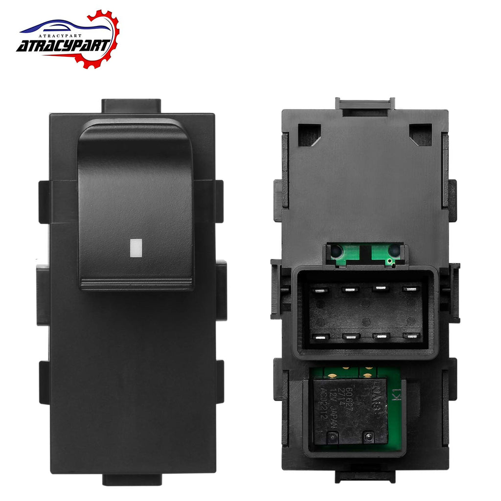 Power Window Switch Passenger Front Right, Rear Left or Right | Window Buttons | Fits GMC Acadia, Sierra, Chevy Silverado, Tahoe & More Year Model 2006-2015 | #22895545, 15888174