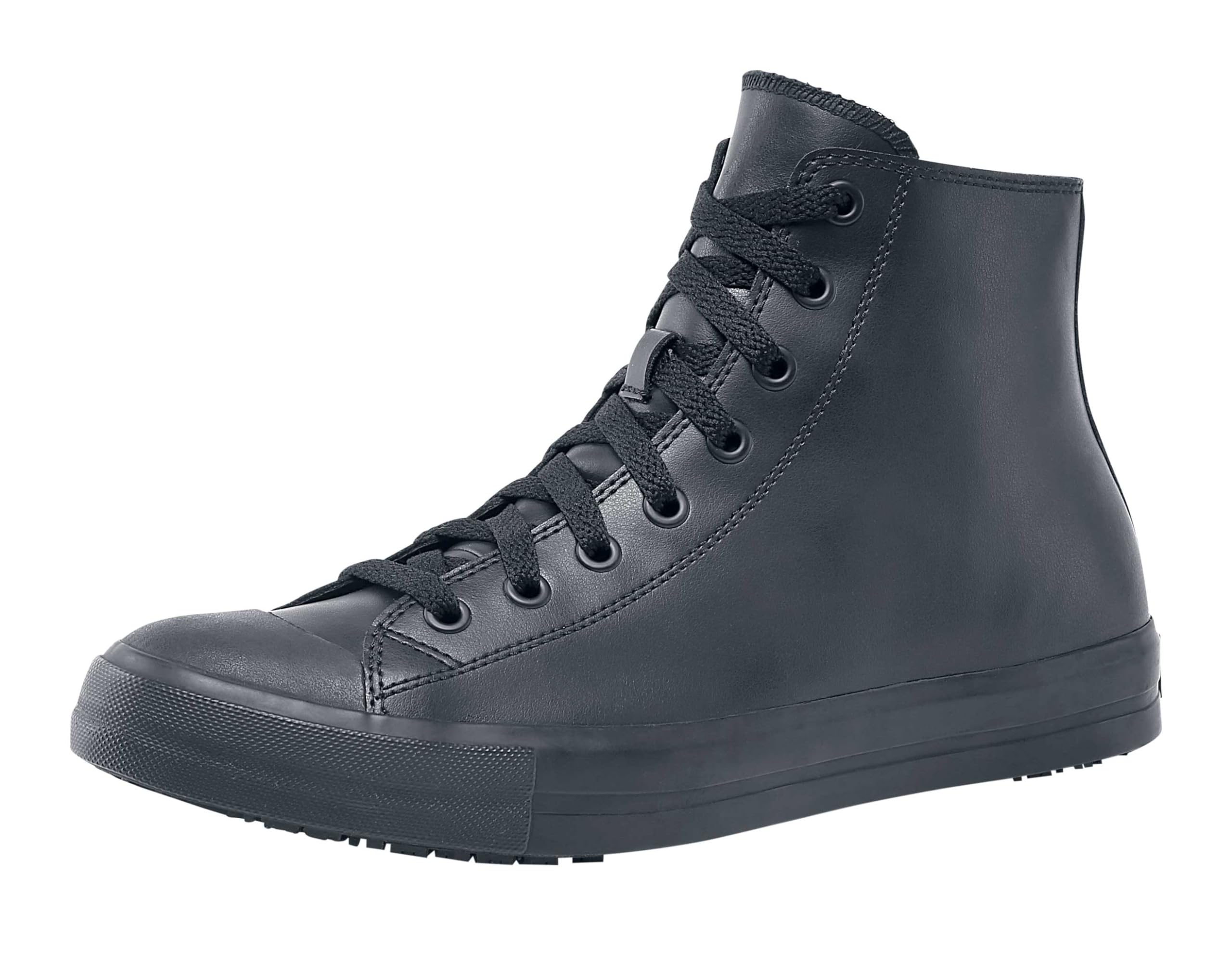 Shoes for Crews Unisex Slip-Resistant High-Top Work Sneakers – Comfortable, Water-Resistant Women's & Men's Shoes for Hospitality, Administrative Roles & More - Pembroke
