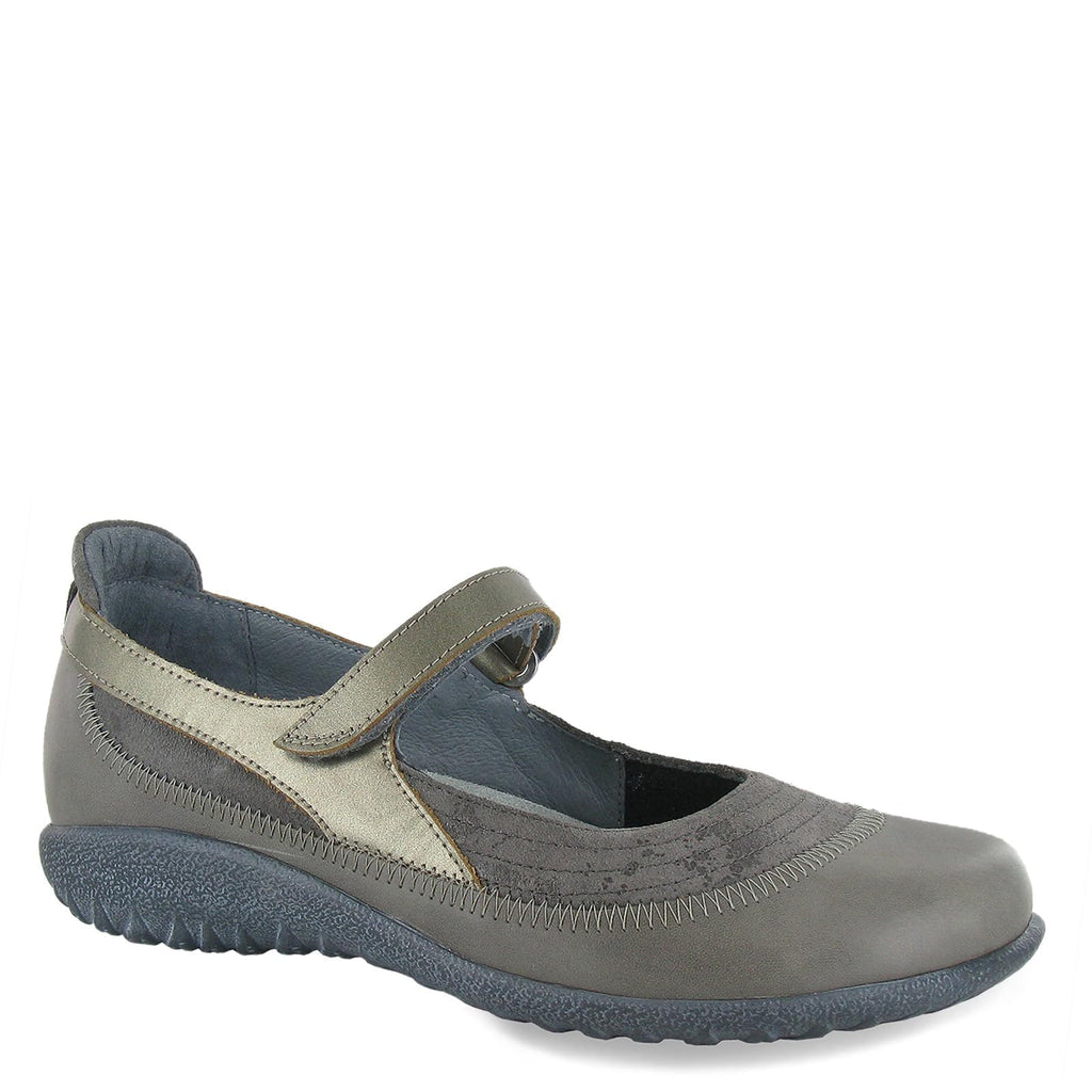 NAOT Footwear Women's Kirei Maryjane with Cork Footbed and Arch Comfort and Support - Lightweight and Perfect for Travel- Removable Footbed