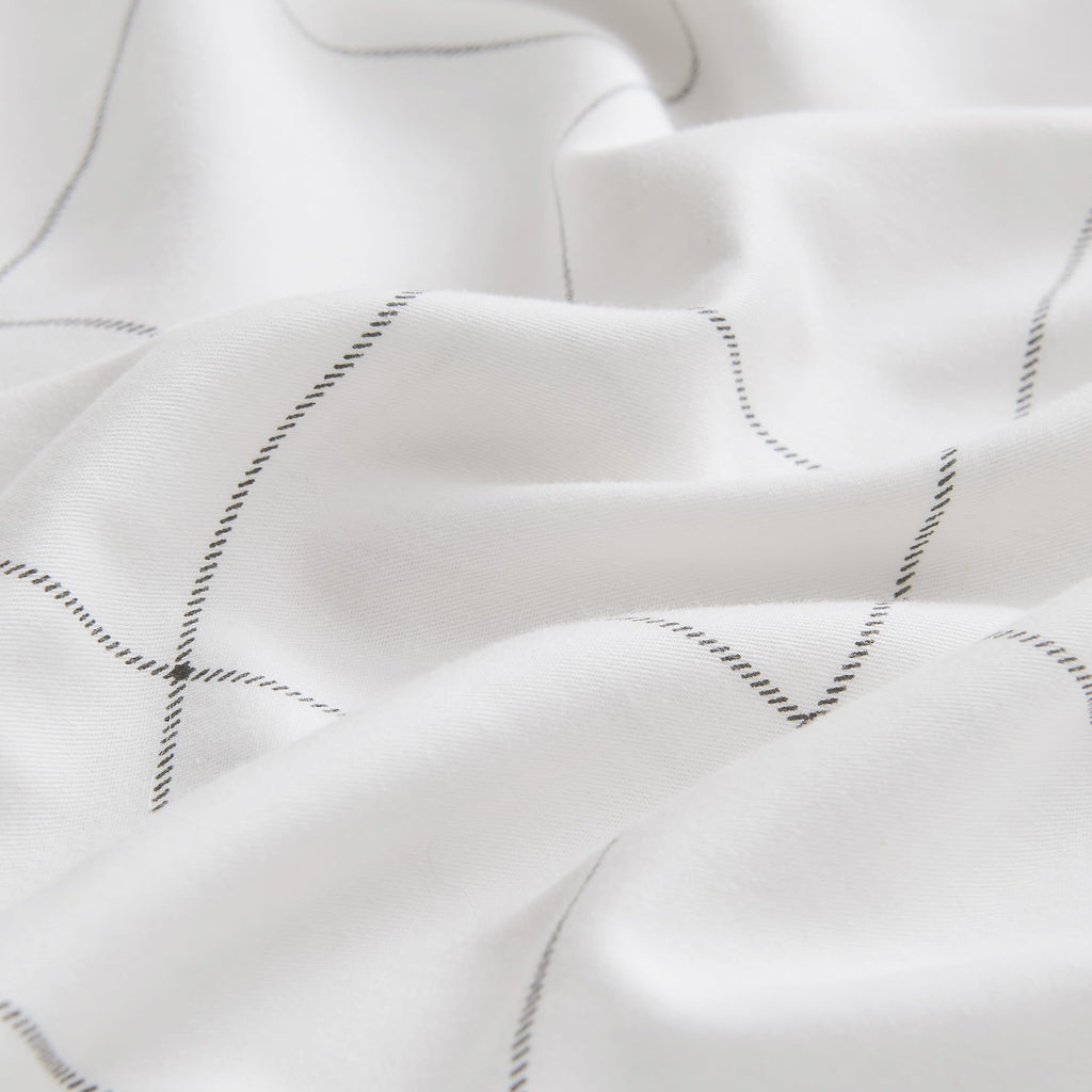 JELLYMONI Cotton Striped Pillowcases Set of 2, Sage Green, Standard | Soft breathable feel, Envelope closure, 400TC cotton, Machine washable, Gentle on skin