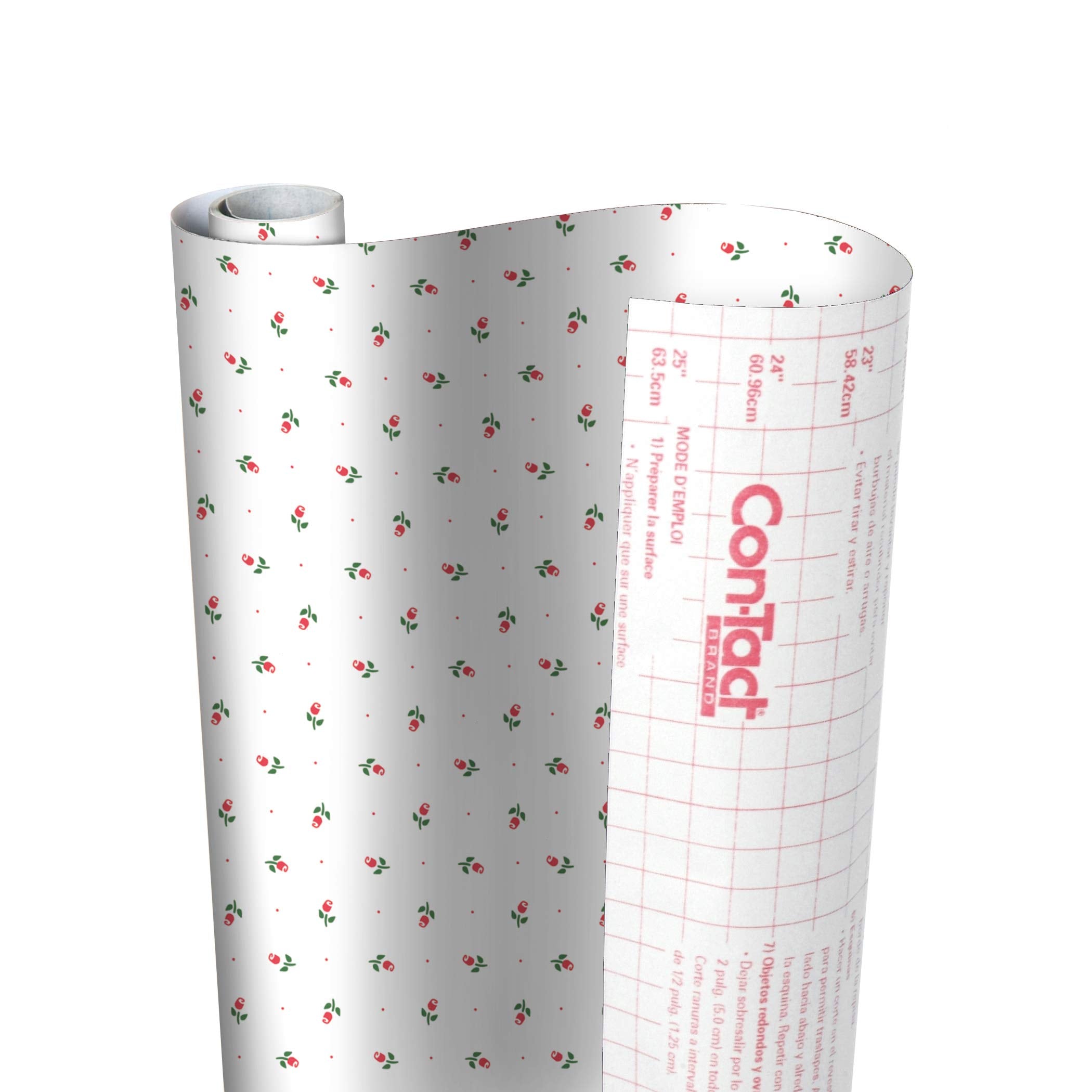 Con-Tact Brand Creative Covering, Self-Adhesive Shelf Liner, Multi-Purpose Vinyl Roll, Easy to Use and Apply, 18'' x 50', Abby Sage