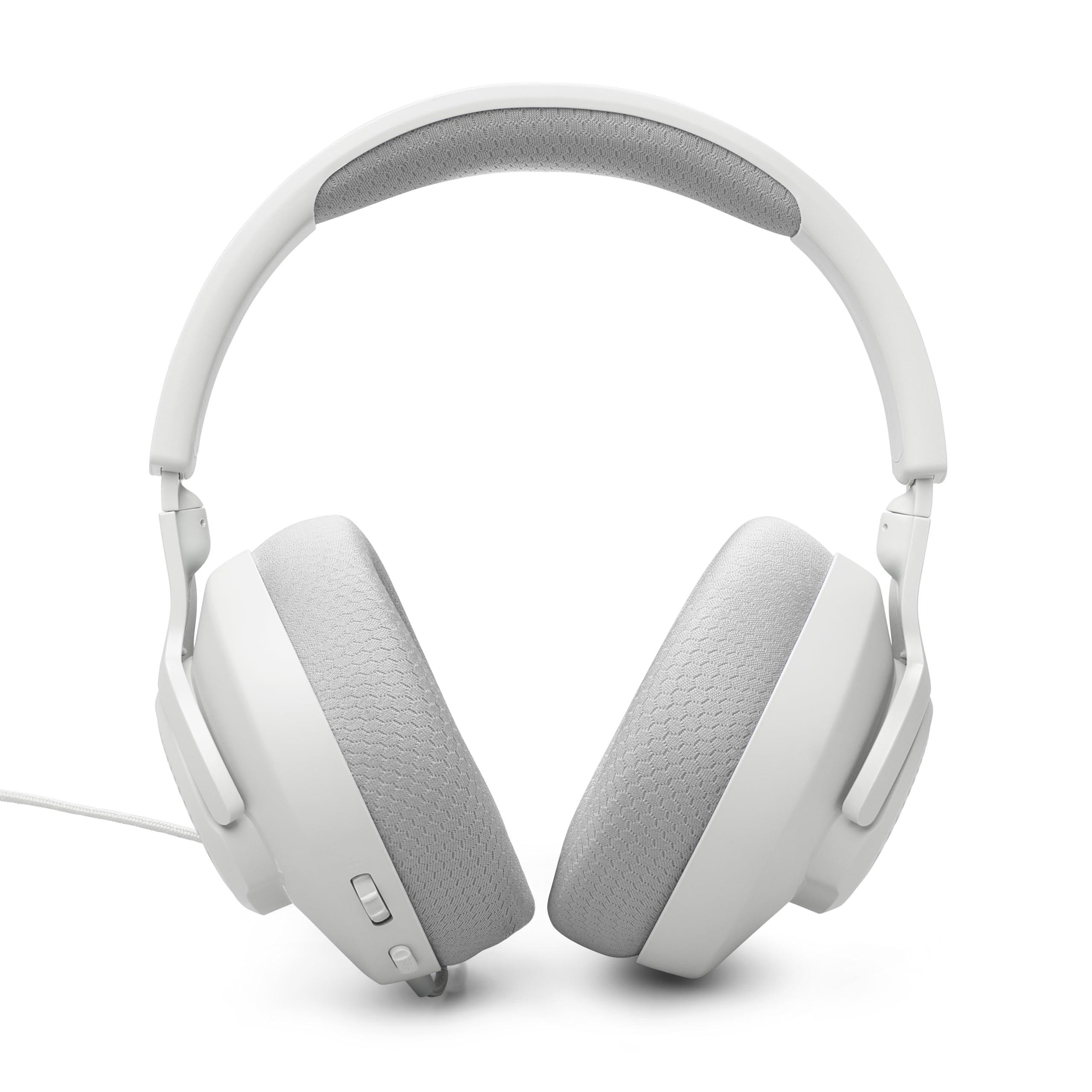 JBL Quantum 100M2 - Wired Over-Ear Gaming Headset with omnidirectional, Detachable mic with Mute Option and Fabric-Covered Memory Foam Ear Cushions, Compatible with All Platforms (Black)