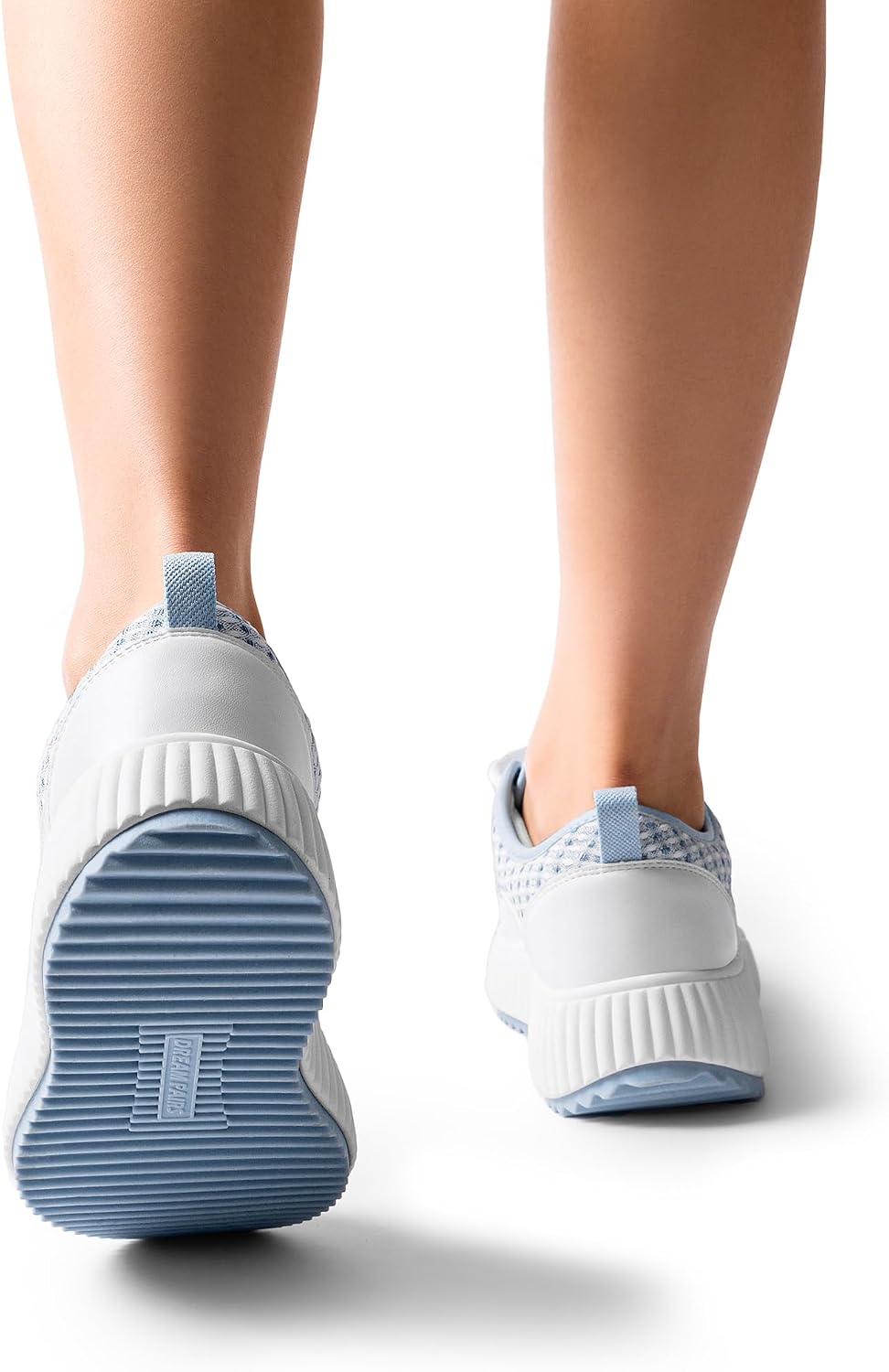 DREAM PAIRS Women Platform Chunky Lightweight Comfortable Casual Lace Up Sky Walking Fashion Sneakers