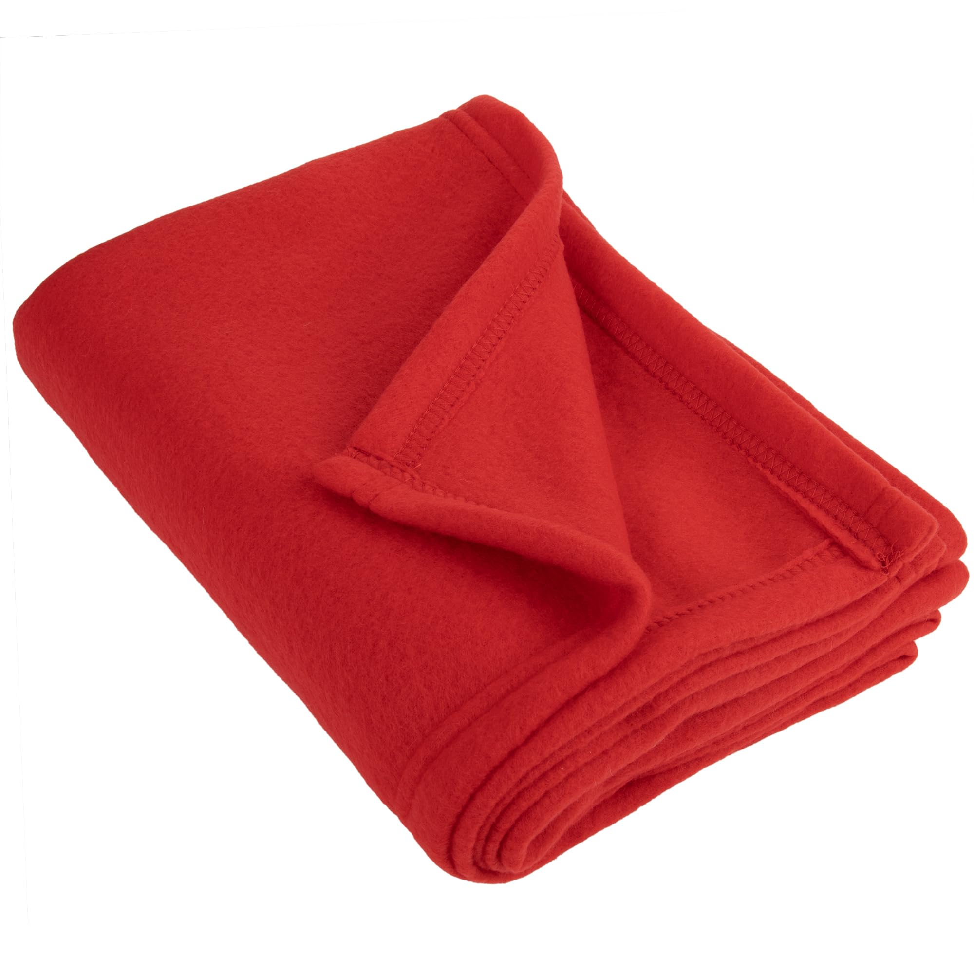 50x60 Throw Blankets, Ultra Soft Hypoallergenic Fleece Fall Throw Blanket for Livingroom, Couch, Chair, Bed, Red, Valentine's Day Throw