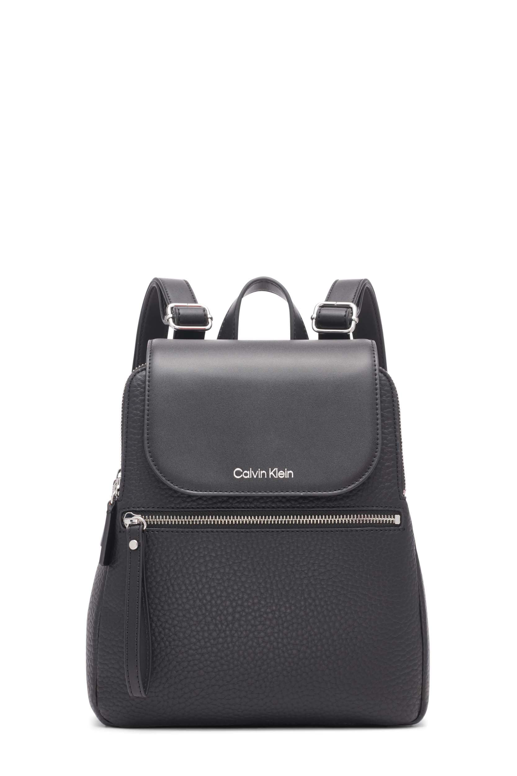 Calvin Klein Elaine Bubble Lamb Novelty Key Item Flap Backpack