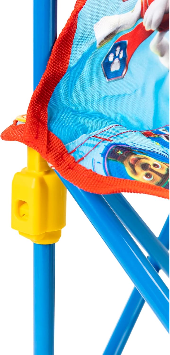 Paw Patrol Kids Camping Chair, Camp Fold N Go Chair with Carry Bag