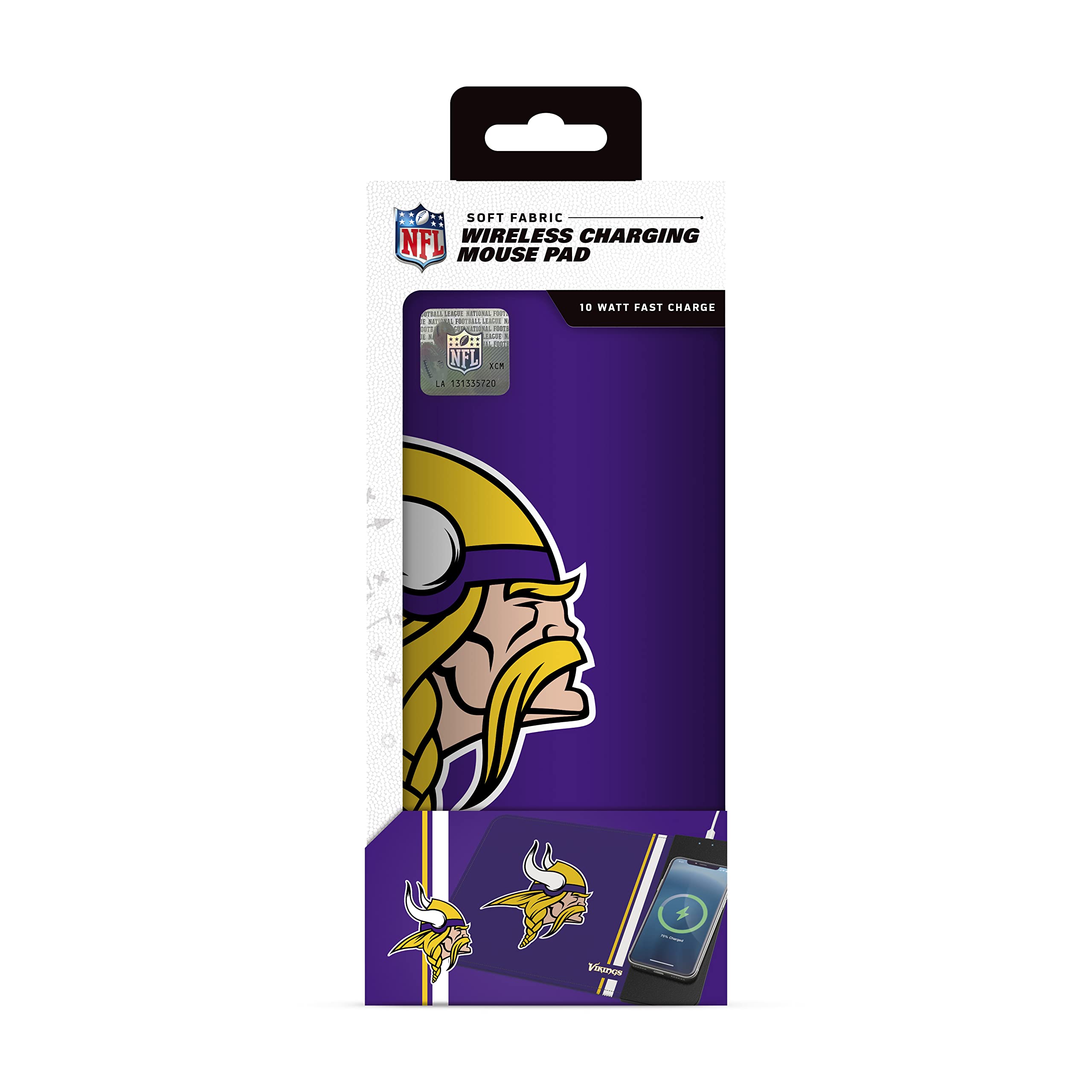 SOAR NFL Wireless Charging Mouse Pad