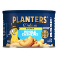 PLANTERS Deluxe Lightly Salted Whole Cashews, 18.25 oz. Resealable Container - Lightly Salted Cashews & Lightly Salted Nuts - Snacks for Adults & Kids - Vegan Snacks, Kosher