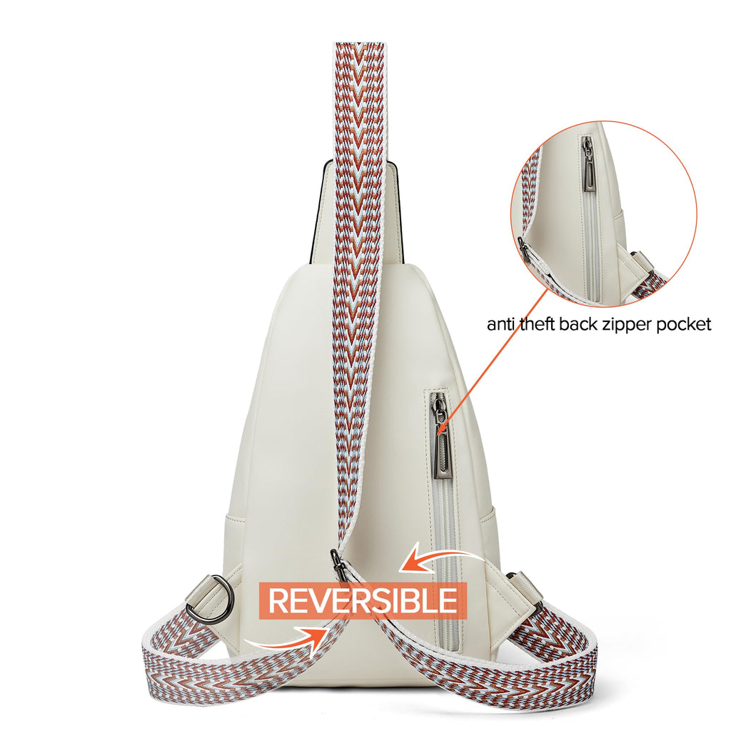 Sling Bag Crossbody Bags for Women Small Cross Body Bag Fanny Packs Chest Sling Purse for Daily Travel Leisure Sport