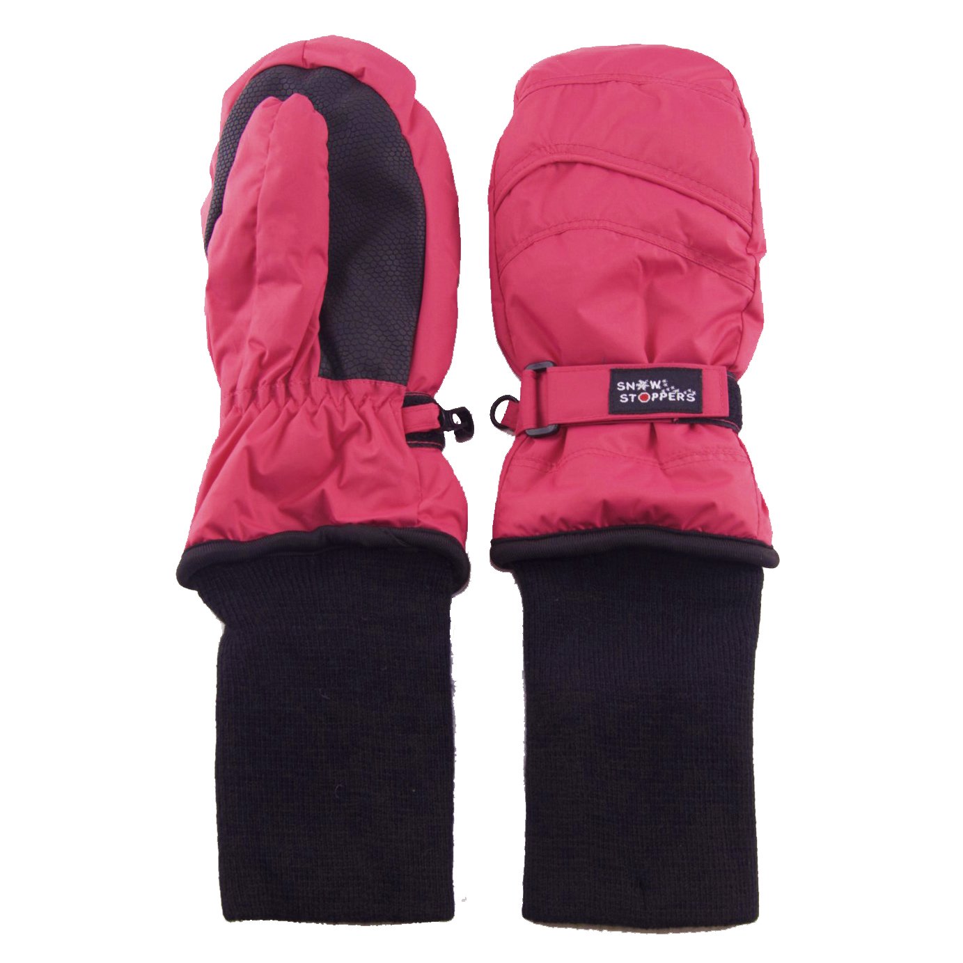 SnowStoppers Kids Waterproof Long Cuff Winter Mittens