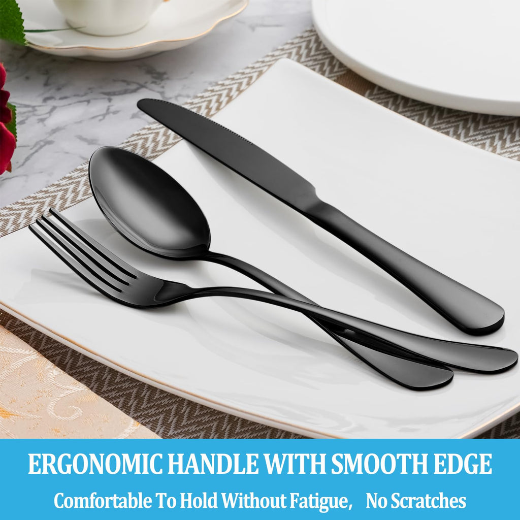 8 Pieces Dinner Forks Set, Food-Grade Stainless Steel Forks, Silverware Forks for Home, Kitchen or Restaurant, Mirror Polished, Dishwasher Safe - 8 Inch