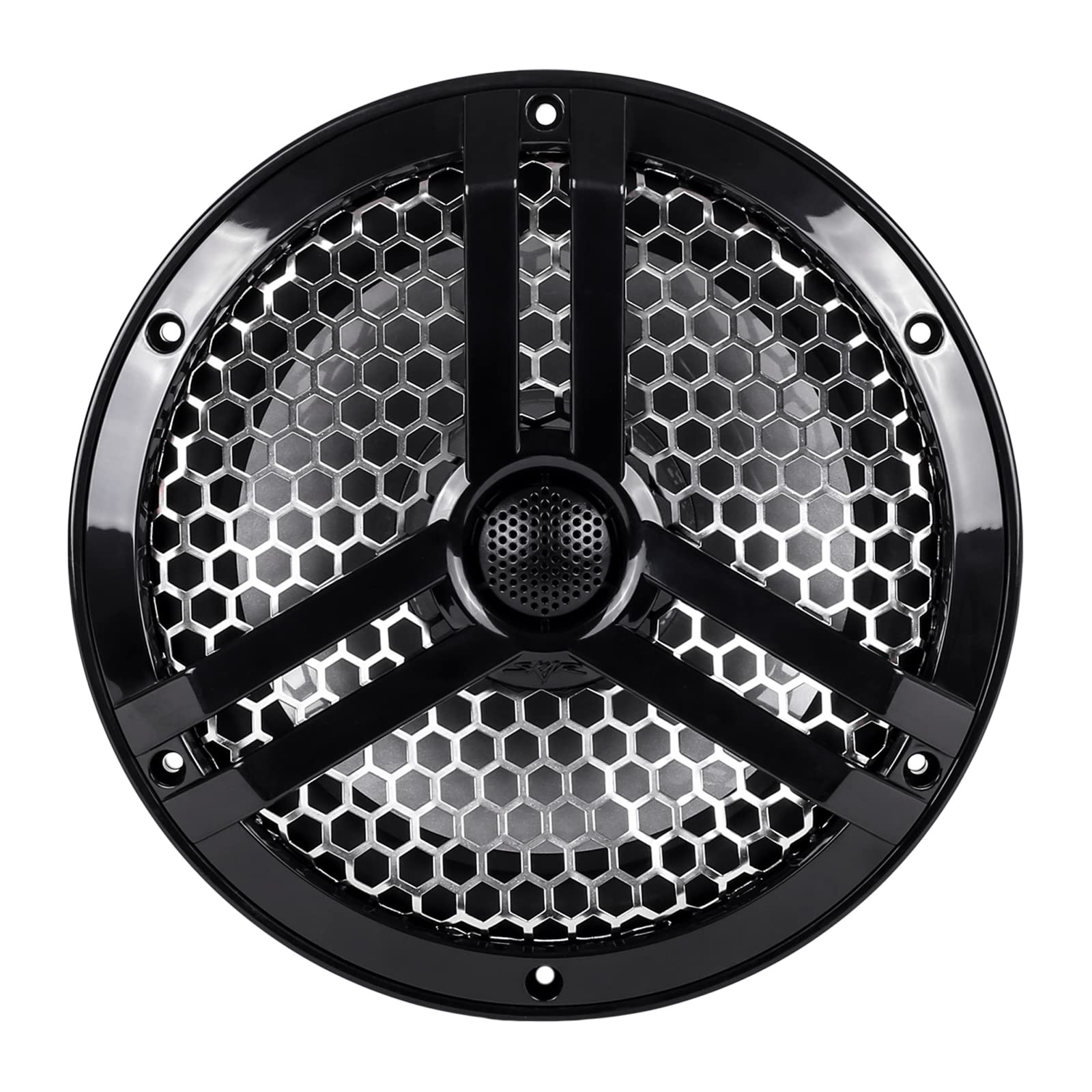 Skar Audio SK65MB-TWR 6.5" 2-Way Marine Full Range 320 Watt Coaxial Tower Speakers, Pair (Black)