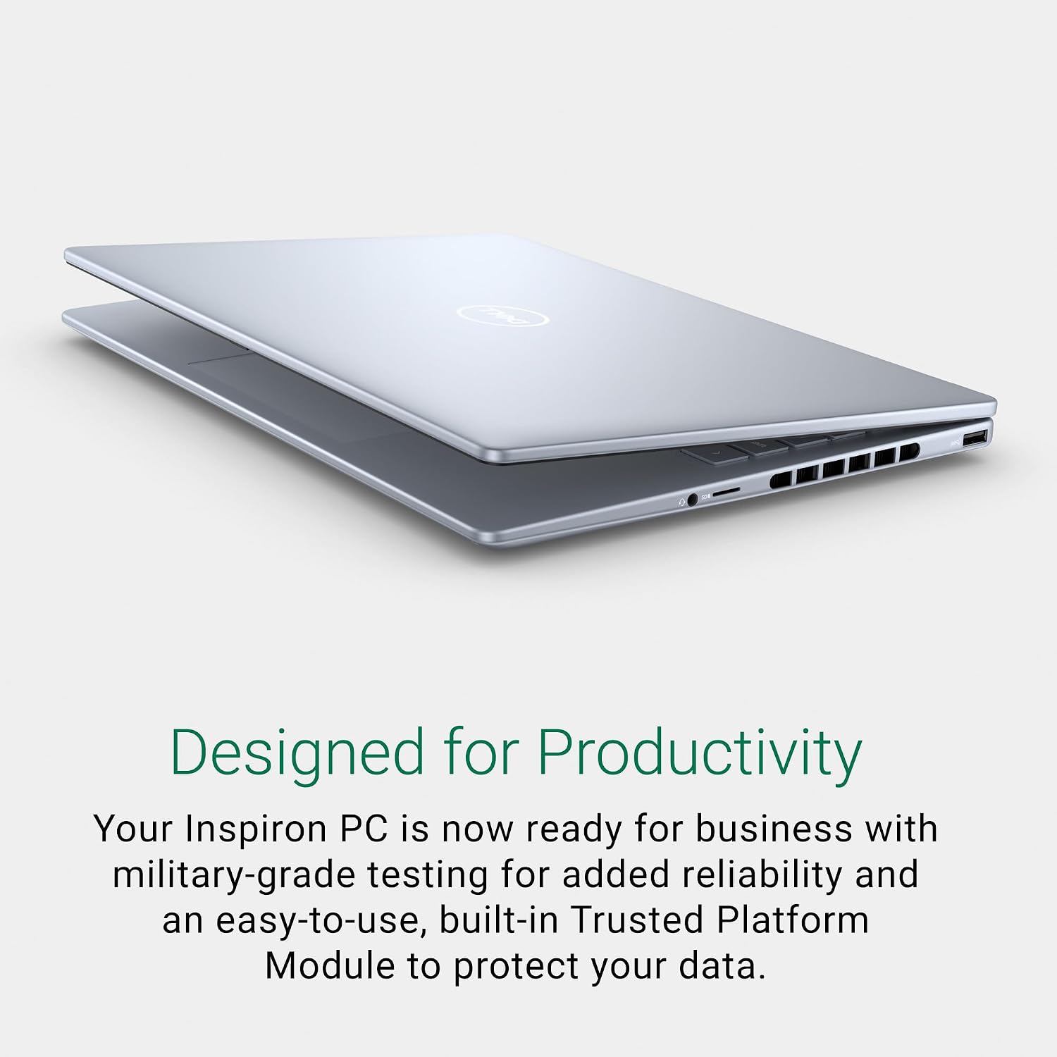 Dell Inspiron 14 Plus 7440 Laptop - 14.0-inch 16:10 2.2K (2240x1400) Display, Intel Core Ultra 7-155H, 16GB LPDDR5X RAM, 1TB SSD, Intel Arc Graphics, Windows 11 Home, Onsite Service - Ice Blue