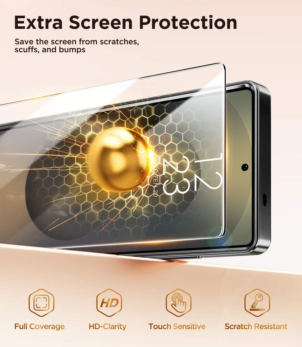 Magnetic Case Compatible with Samsung Galaxy S25 Ultra,Compatible with MagSafe,[Full Camera Protection][Screen Protector] Shockproof Plating Clear Phone Cover for Galaxy S25 Ultra(Black/Clear)