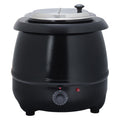 Winco Electric Soup Warmer, 10.5-Quart,Black