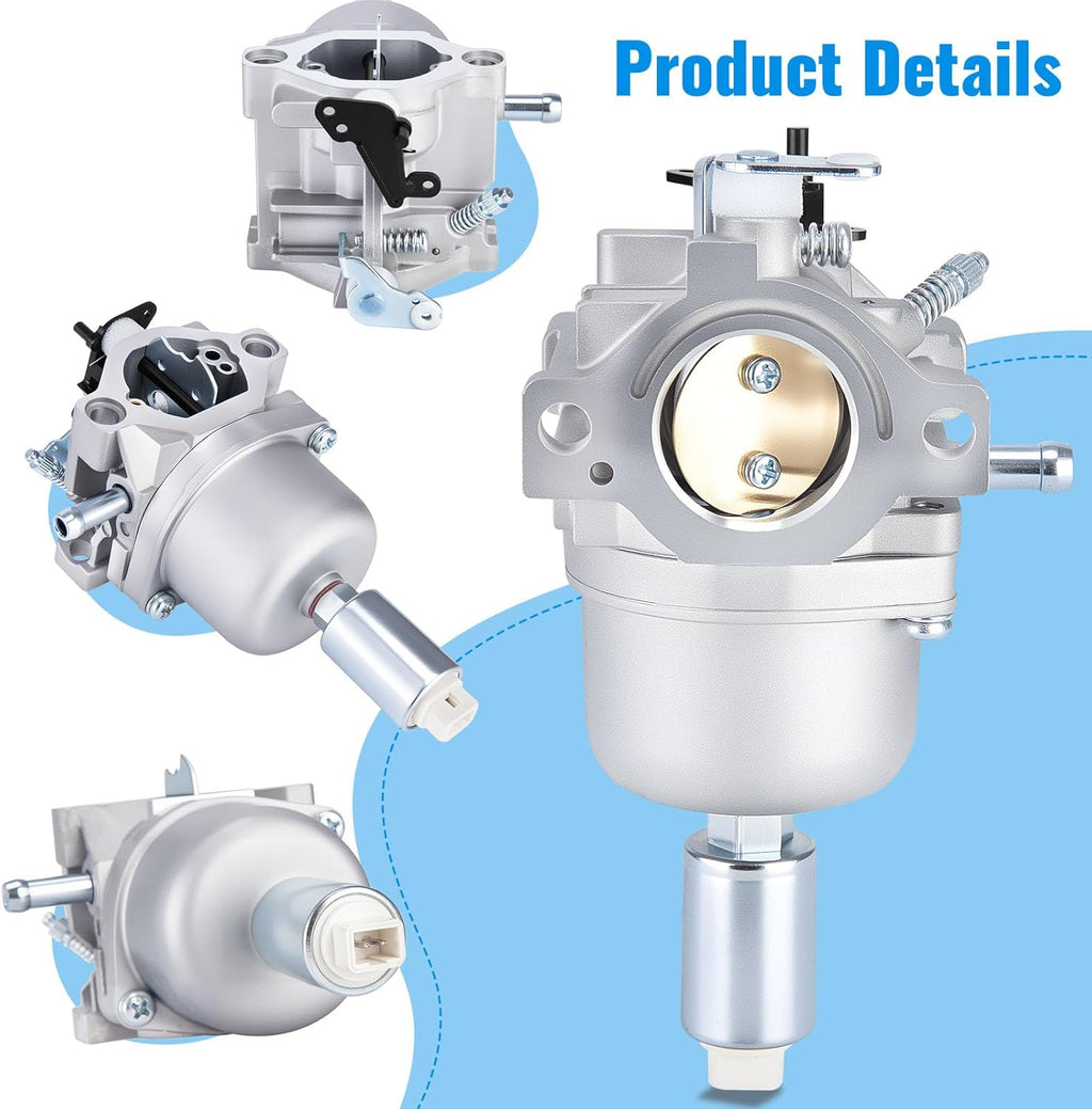 799727 Carburetor Compatible with Briggs & Stratton 799727 698620 794572 14HP 15HP 16HP 17HP 17.5 HP 18HP Intek Engines Lawn Tractor Mower Nikki Carb,with Air Filter kit